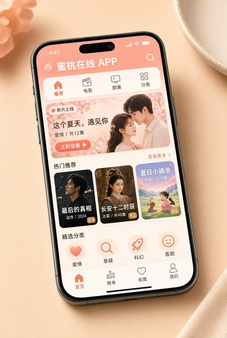 蜜桃在线APP服务图
